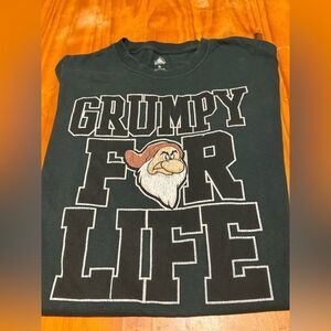 Disney Grumpy For Life T-Shirt‎ Men XL